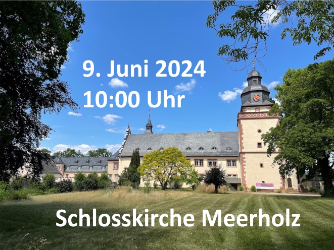 Gottesdienst in der Schlosskirche Meerholz mit dem Förderkreis TelefonSeelsorge